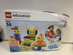 3 X LEGO EDUCATIONAL BUILD ME EMOTIONS 45018 (PLEASE NOTE BOXES DAMAGED PRODUCT IS FINE)