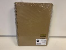 30 X BRAND NEW RHINO TWINWIRE A4 160 PAGE NOTEBOOKS