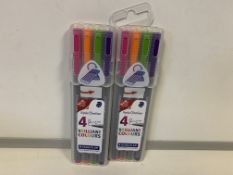 40 X PACKS OF 4 STAEDLER TRIPLUS FINELINER COLOURED PENS