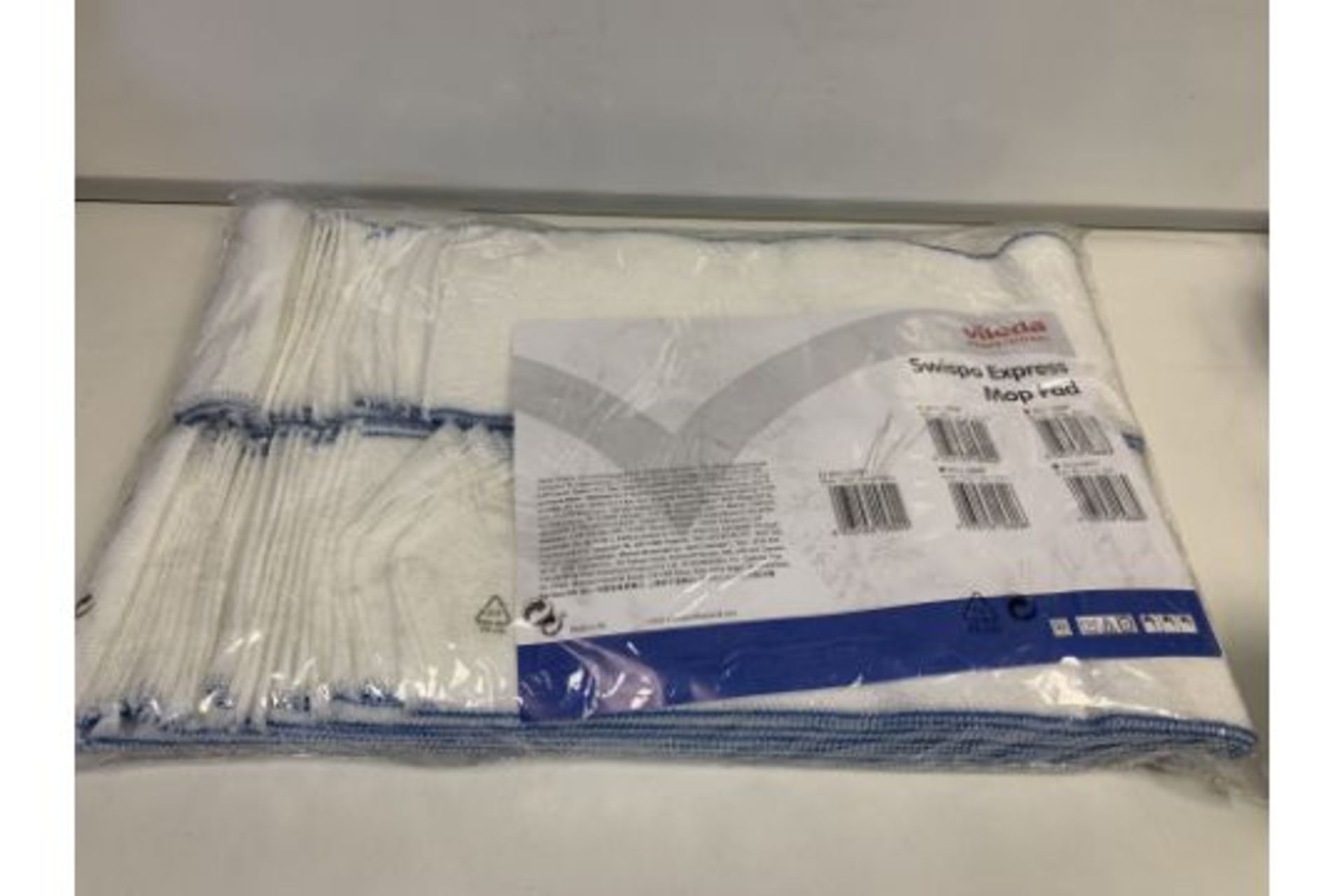 1000 X BRAND NEW VILEDA SWISPO EXPRESS MOP PADS 44 X 41CM IN 2 BOXES RRP £650