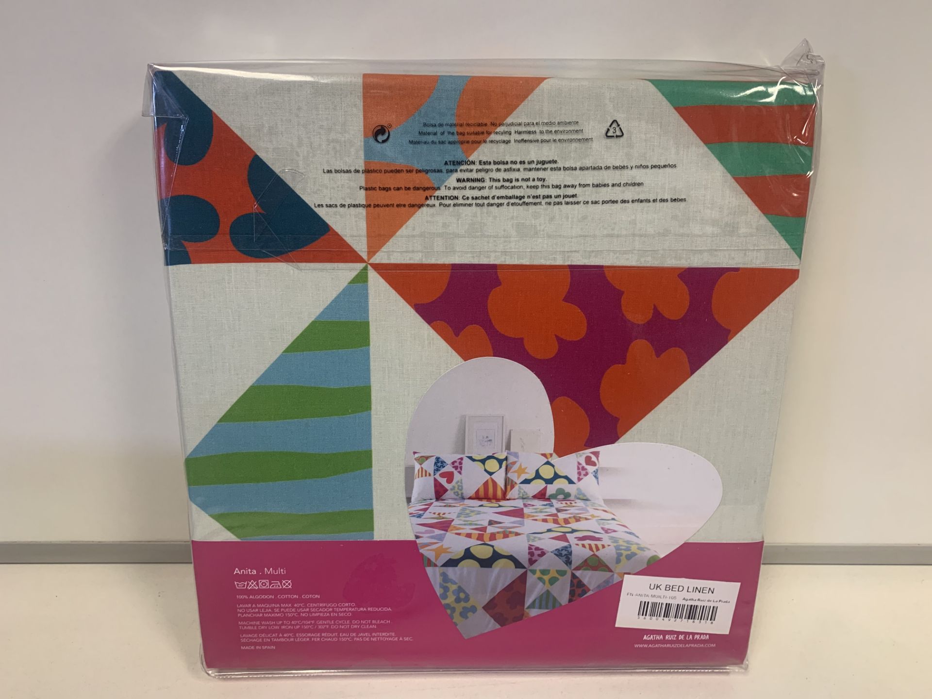 5 X BRAND NEW AGATHA RUIZ DE LA PRADA ANITA MULTI DUVET SETS RRP £45 EACH