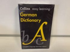 18 x NEW COLLINS EASY LEARNING GERMAN DICTIONARY