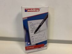 20 X BRAND NEW PACKS OF 12 EDDING FINELINER PENS