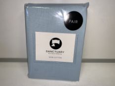 72 X BRAND NEW SANCTUARY BOUTIQUE BEDDING PAIRS OF PILLOWCASES IN 3 BOXES