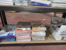 MIXED EDUCATIONAL LOT CONTAINING GRAMMAR AND PUNCTUATION BOOKS, MATH PUZZLES BOOKS, VITRIFENDER