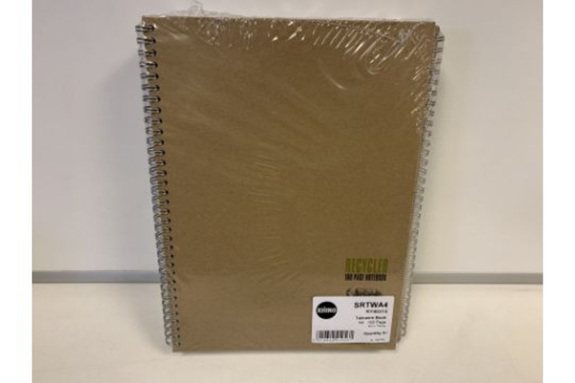 30 X BRAND NEW RHINO TWINWIRE A4 160 PAGE NOTEBOOKS