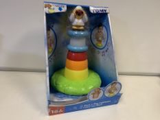 9 X BRAND NEW TOMY STACK AND PLAY LIGHTHOUSES