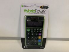 20 X BRAND NEW DATEXX HYBRID POWER DH-62 CALCULATORS