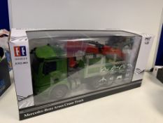 BRAND NEW RC MERCEDES BENZ AROES CRANE TRUCK