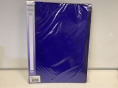 8 X BRAND NEW PACKS OF 5 SNOPAKE DISPLAY BOOK 24 POCKET A3 ELECTRA ASSORTED COLOURS IN 1 BOX RRP £