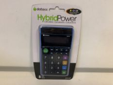 15 X BRAND NEW DATEXX HYBRID POWER DH-62 CALCULATORS