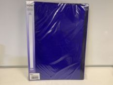 8 X BRAND NEW PACKS OF 5 SNOPAKE DISPLAY BOOK 24 POCKET A3 ELECTRA ASSORTED COLOURS IN 1 BOX RRP £