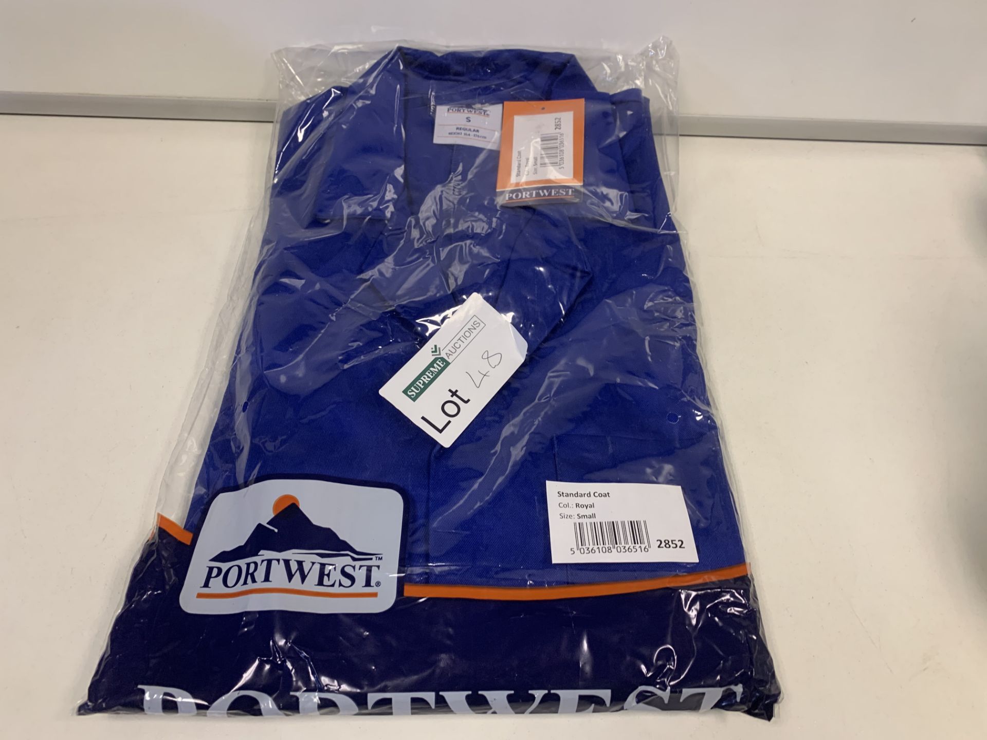 8 X BRAND NEW PORTWEST ROYAL COLOURED JACKETS SIZE SMALL