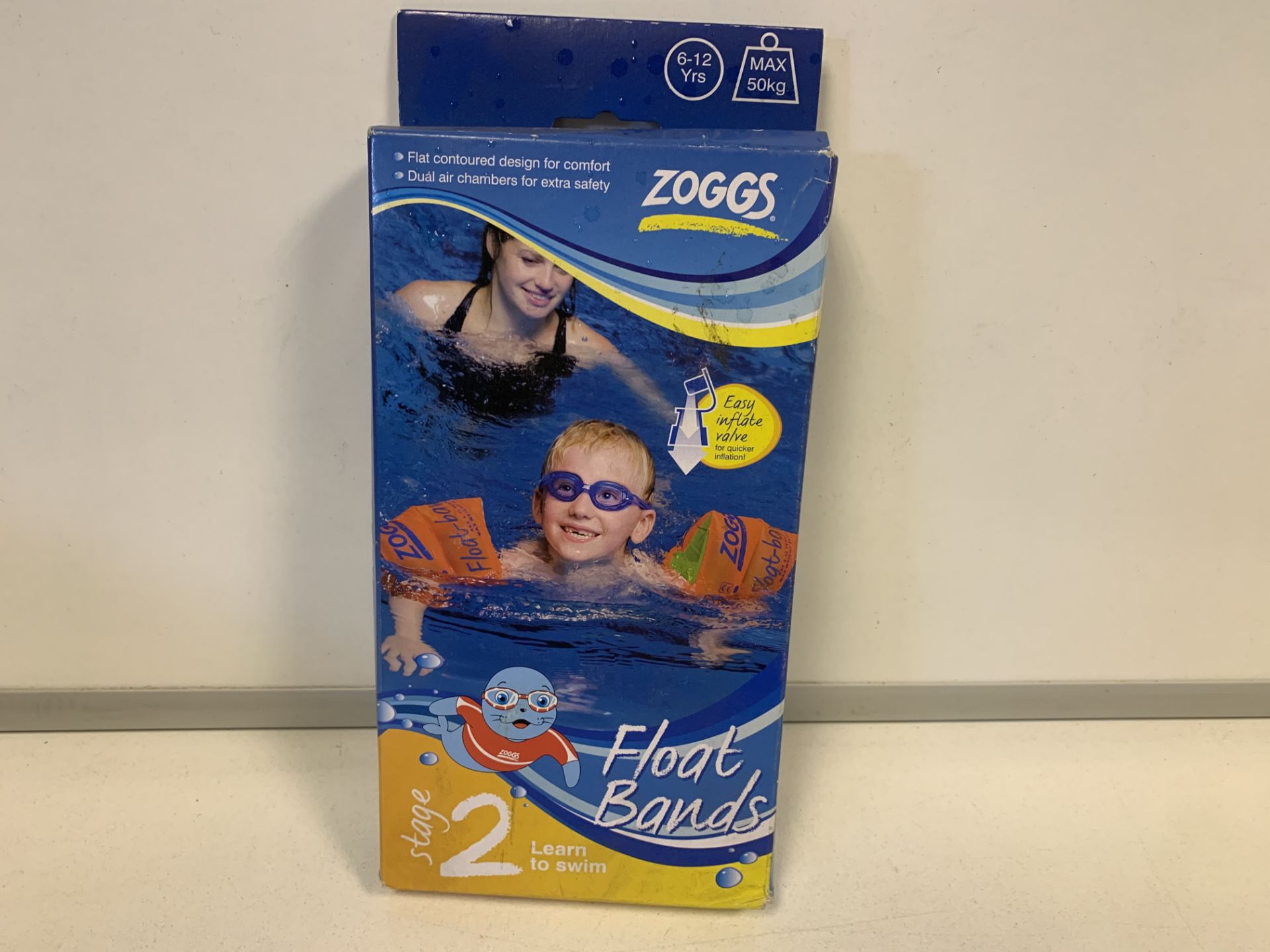 10 X BRAND NEW ZOGGS LEARN TO SWIM FLOAT BANDS IN VARIOUS SIZES