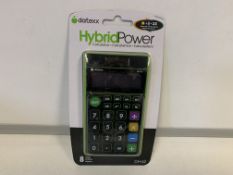 14 X BRAND NEW DATEXX HYBRID POWER DH-62 CALCULATORS