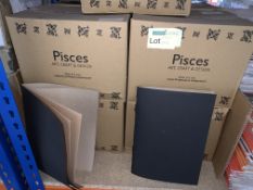 160 X BRAND NEW PISCES A4 CRAFT PAPER BOOKS IN 4 BOXES