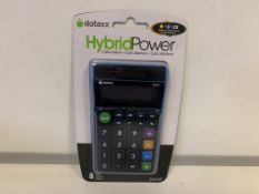 20 X BRAND NEW DATEXX HYBRID POWER DH-62 CALCULATORS