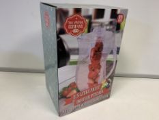 8 X BRAND NEW THE VINTAGE COMPANY 2.5 LITRE FRUIT INFUSER PITCHERS