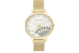 JUICY COUTURE GOLD COLOURED LADIES WRIST WATCH RRP £139.00