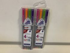 40 X PACKS OF 4 STAEDLER TRIPLUS FINELINER COLOURED PENS