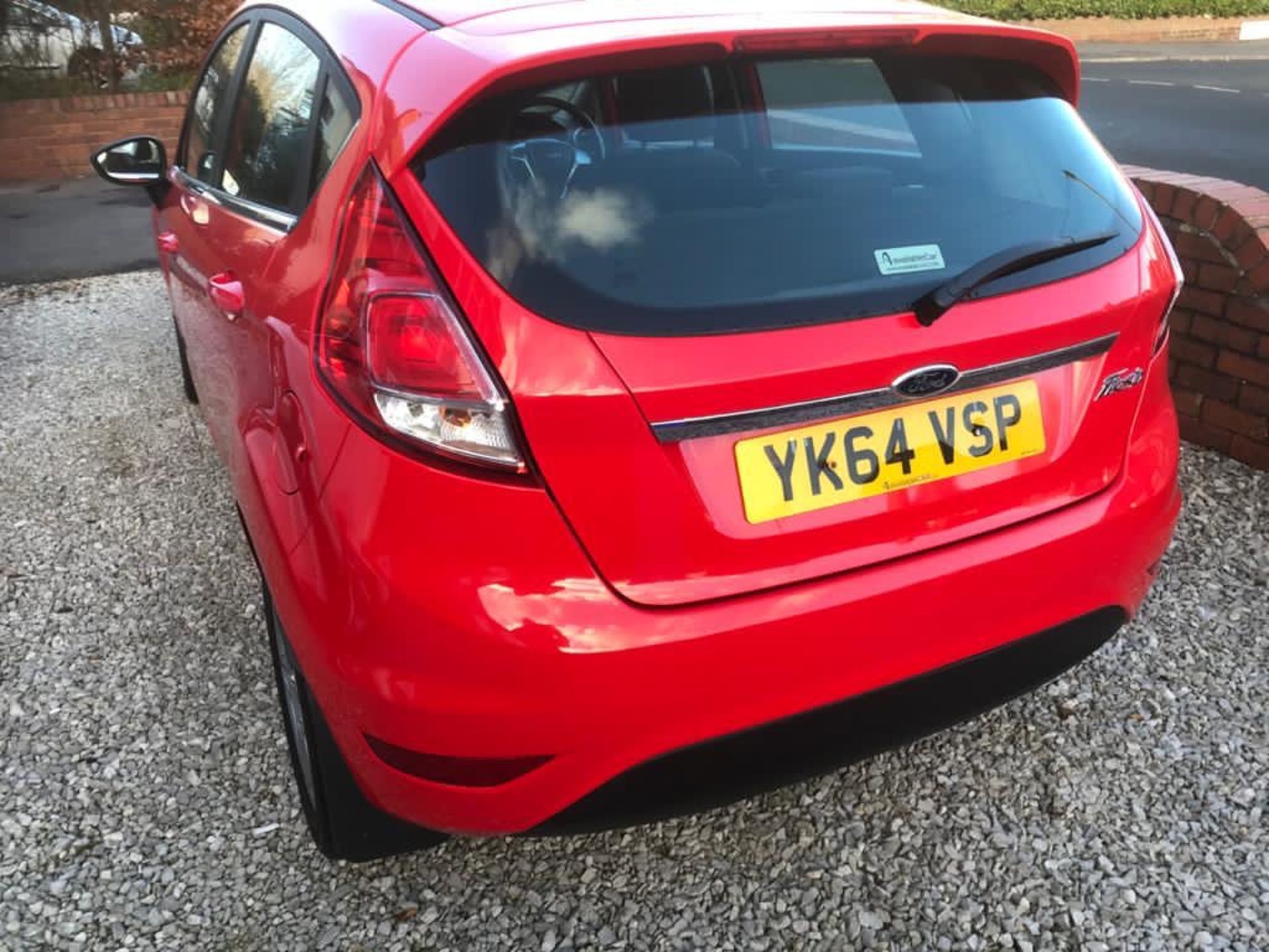 YK64 VSP 2014 Ford Fiesta 1.2 petrol zetec. 34,118 miles. First registered: 1 September 2014 - Image 2 of 6