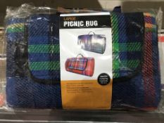 3 X LARGE PICNIC RUGS