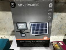 SMARTWARES SOLAR SECURITY LIGHT WITH SENSOR