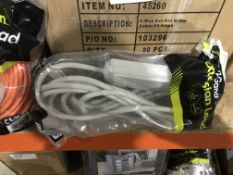 8 X 2 GANG 5M EXTENSION LEADS