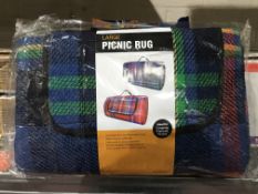 3 X LARGE PICNIC RUGS