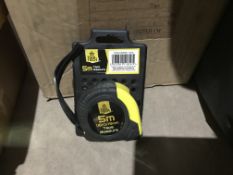 11 X TOOL TECH 5M TAPE MEASURES