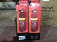 SMARTWARES 2 LITRE FOAM FIRE EXTINGUISHER