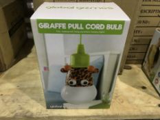 7 X GLOBAL GIZMOS GIRAFFE PULL COLD BULBS