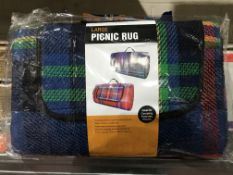 3 X LARGE PICNIC RUGS