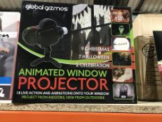 GLOBAL GIZMOS ANIMATED WINDOW PROJECTOR