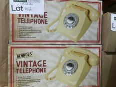 2 X VINTAGE TELEPHONES