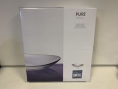 2 X BRAND NEW SCHOTT ZWIESEL PURE GLASS PLATES