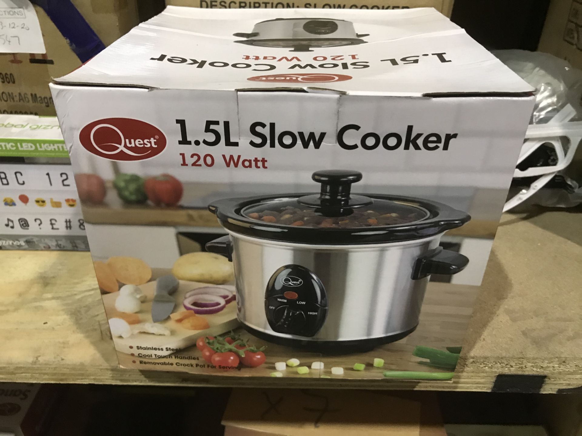 QUEST 1.5 LITRE 120 WATT SLOW COOKER