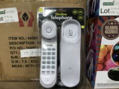 7 X SLIMLINE TELEPHONES