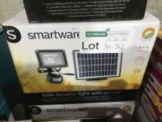 SMARTWARES SOLAR SECURITY LIGHT WITH SENSOR