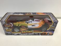 4 X BRAND NEW BOXED TEAM POWER EXTREME RACER - FRICTION POWER WITH SOUNDS. RRP £14.99 EACH