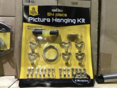 15 X 54 PIECE PICTURE HANGING KITS