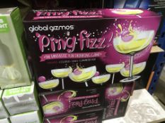 4 X GLOBAL GIZMOS PIGGY FIZZ THE FANTASTIC FUN DRINKING GAME