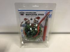 20 X EXTENDING SELFIE MISTLETOE STICKS