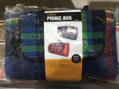 3 X LARGE PICNIC RUGS