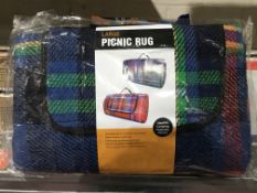 3 X LARGE PICNIC RUGS