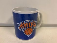 36 X BRAND NEW OFFICIAL NEW YORK KNICKS 11OZ TEAM LOGO MUGS