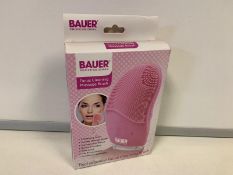 6 X BRAND NEW BAUER FACIAL CLEANING MASSAGE BRUSHES