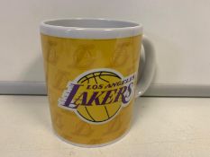 36 X BRAND NEW OFFICIAL LA LAKERS 11OZ TEAM LOGO MUGS