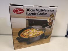 2 x NEW QUEST MULTI-FUNCTION ELECTRIC COOKER 1500W