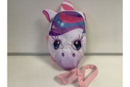 12 x NEW UNICORN TODDLER BACKPACK WITH REINS